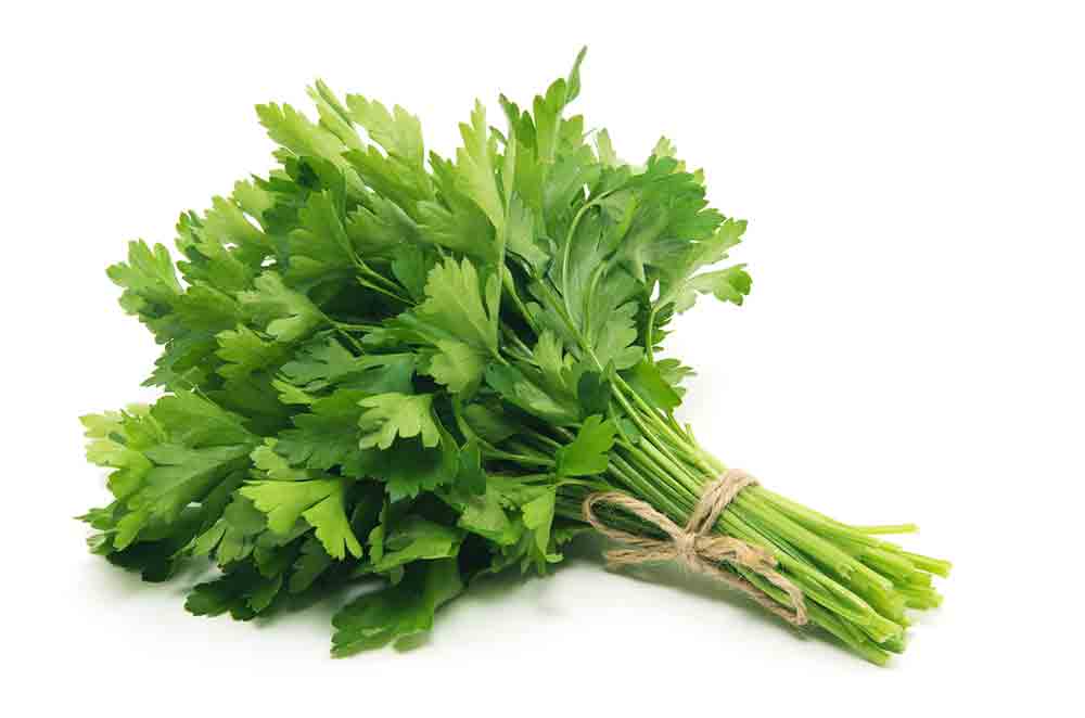 Propiedades del perejil nutricionales